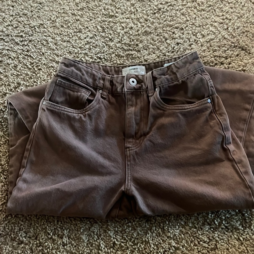 Cotton On/ Brown Mom Jeans
